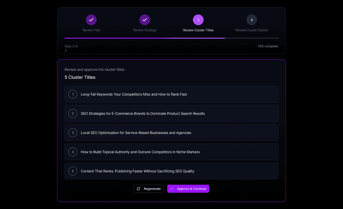 Content update feature